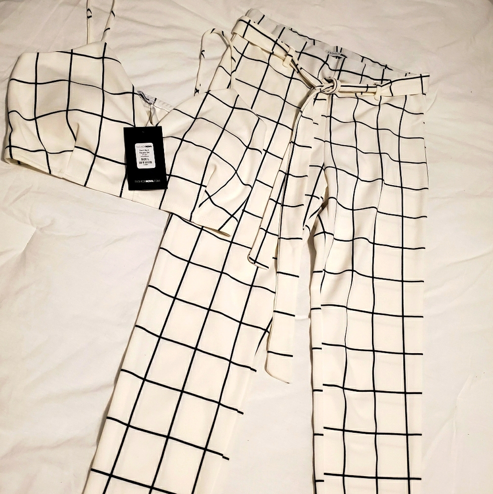 Never Worn White Matching Set